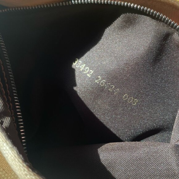 Vintage Cream Beige Fendi Zucca Baguette Bag Authentic - Picture 6 of 8